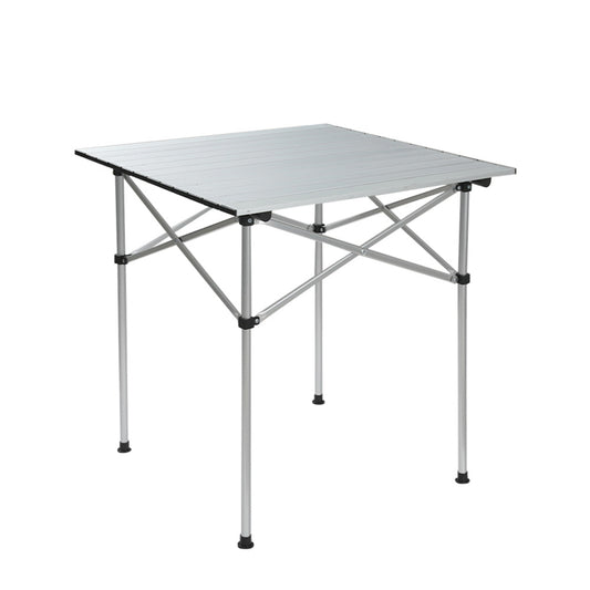 Aluminium Rollup Camping Table 70CM Outdoors Picnic BBQ