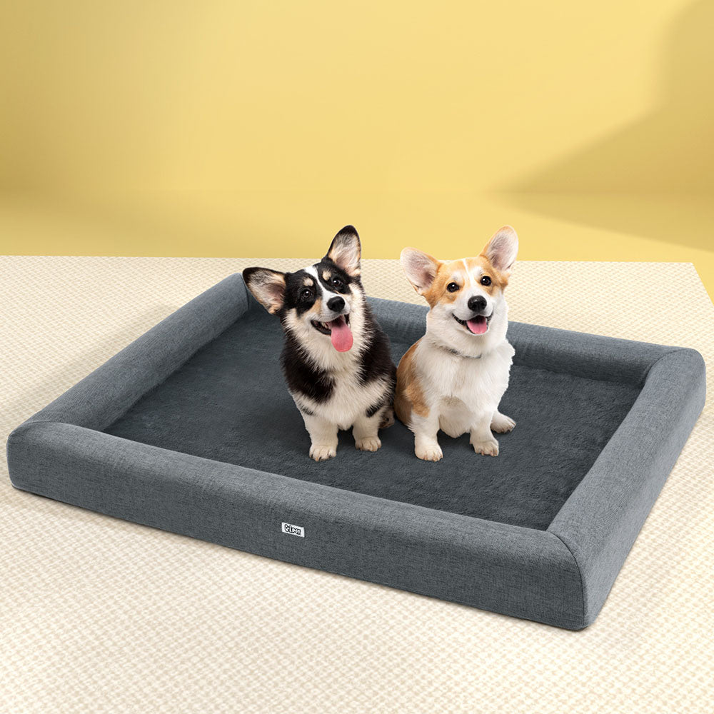 Large Calming soft Pet Bed - travel & camp