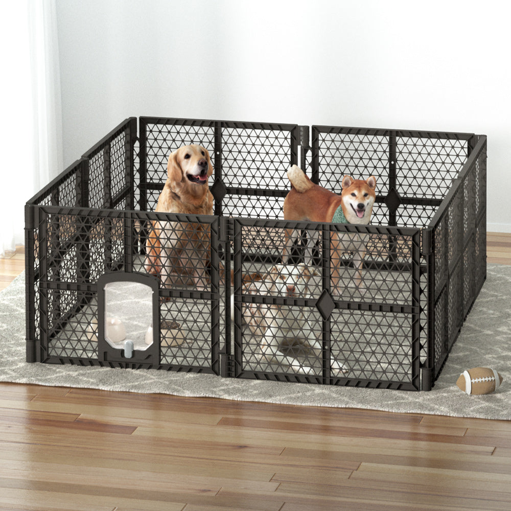 Portable Pet Fence - camp easy - black