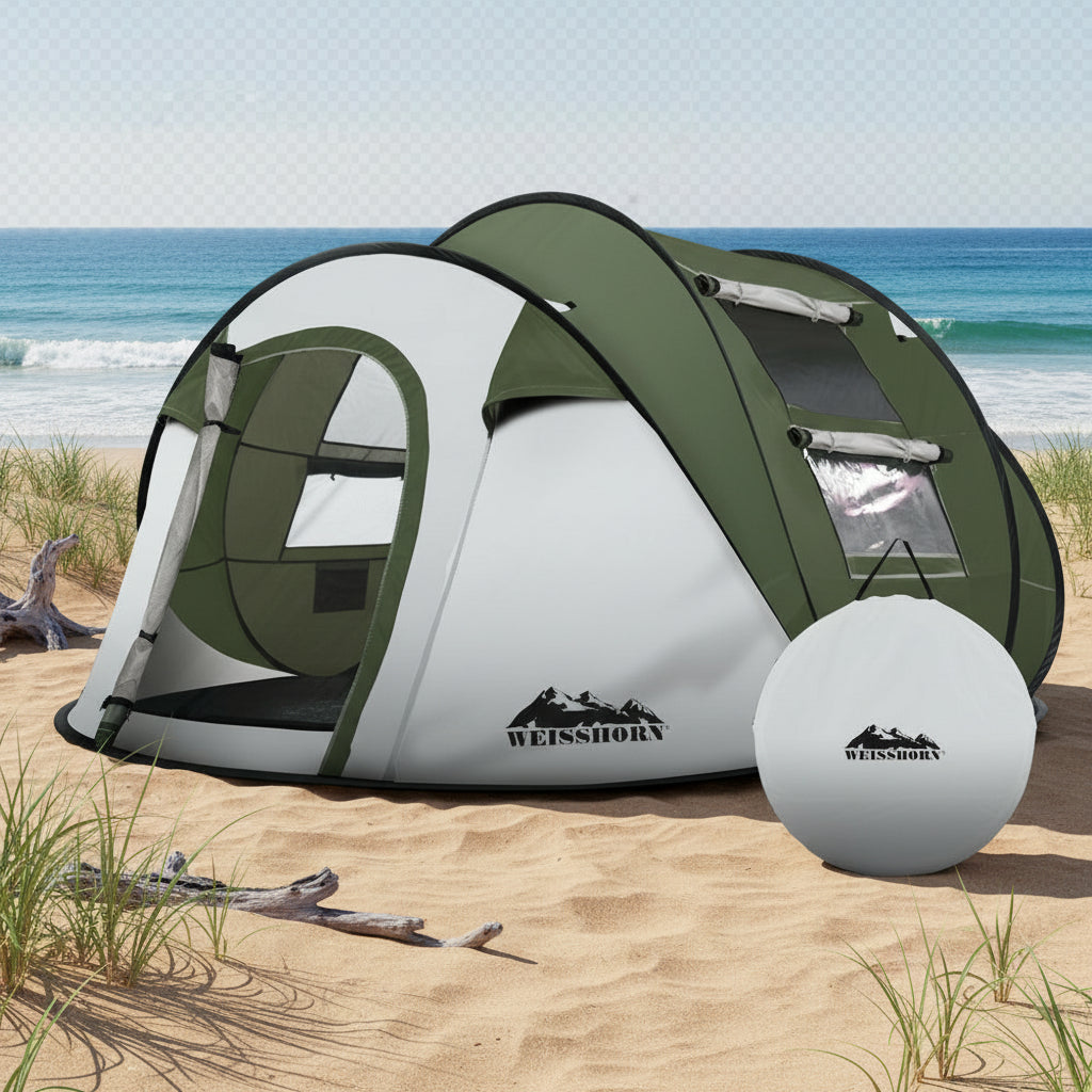 Instant Up Camping Tent approx 4 Person Dome