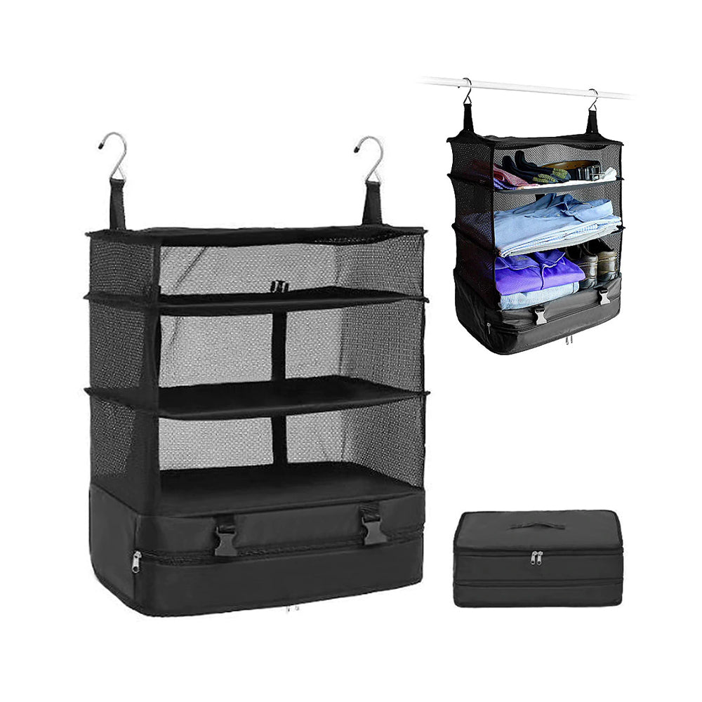 Camp Organiser with 3 shelves and Hook