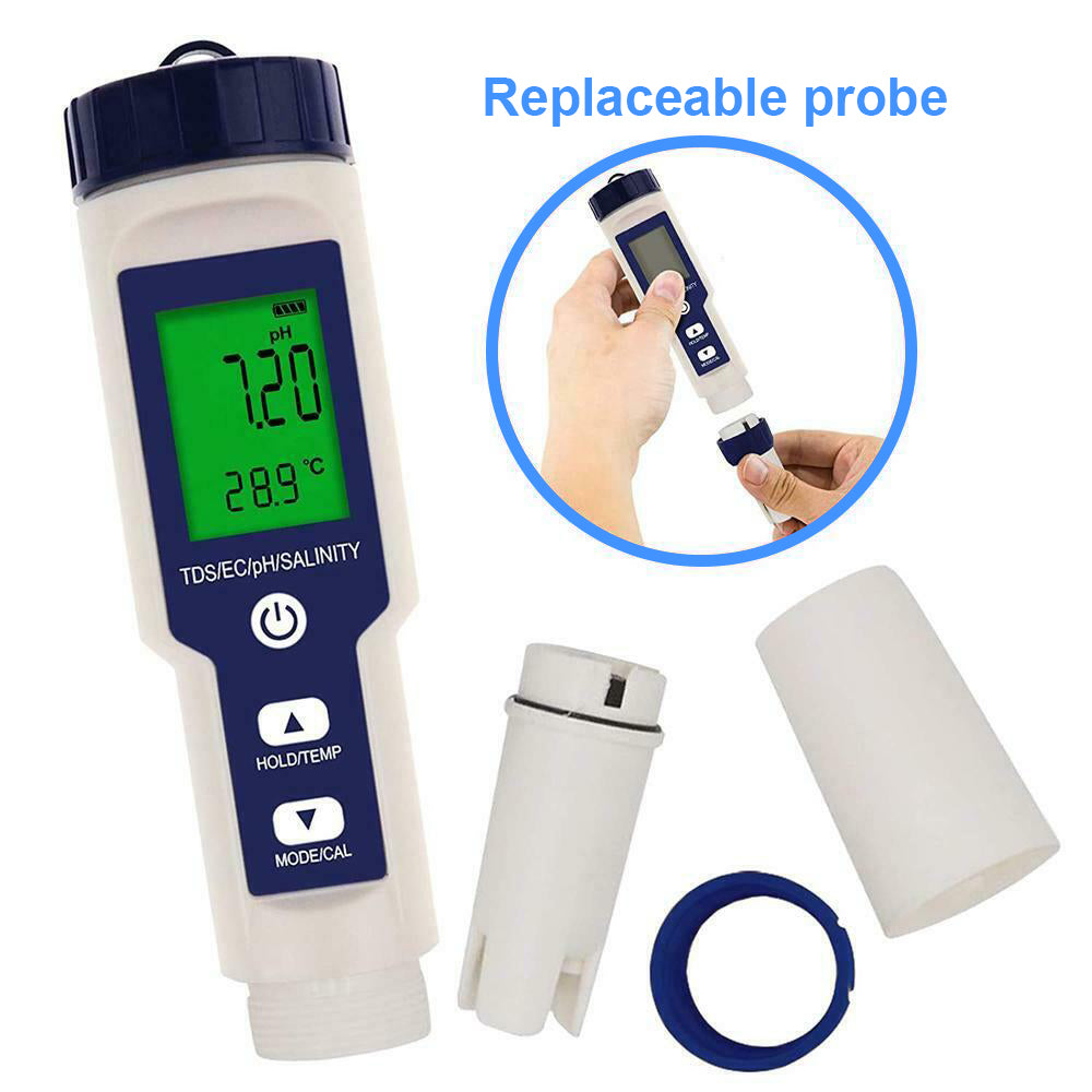 5in1 Digital Water Quality Test pH - Free shipping