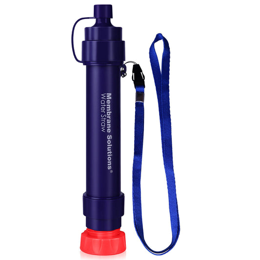 Personal Water Filter Straw 5000L Outdoor Survival Water Purification Straw0.1μm