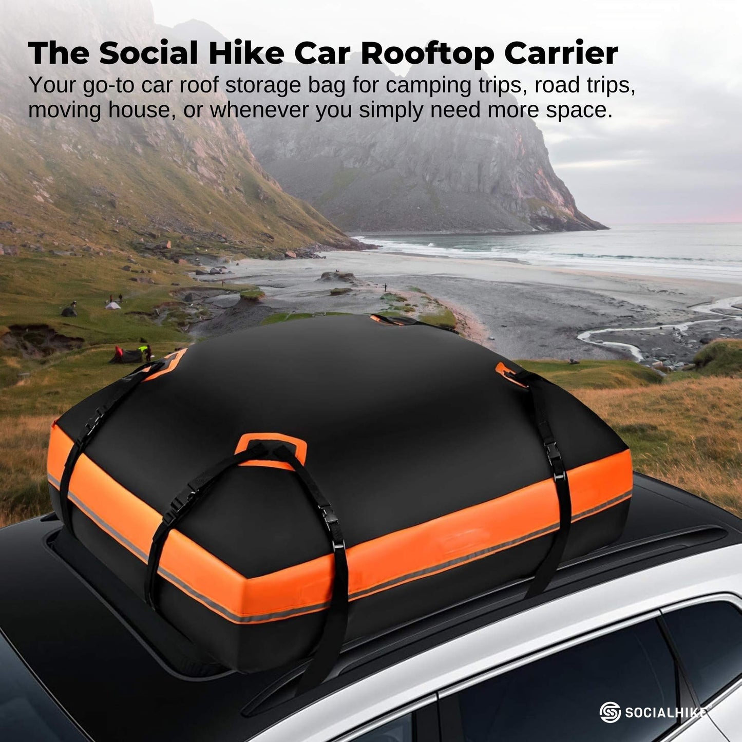 Car Rooftop Camp Storage Carrier - Waterproof - 428L