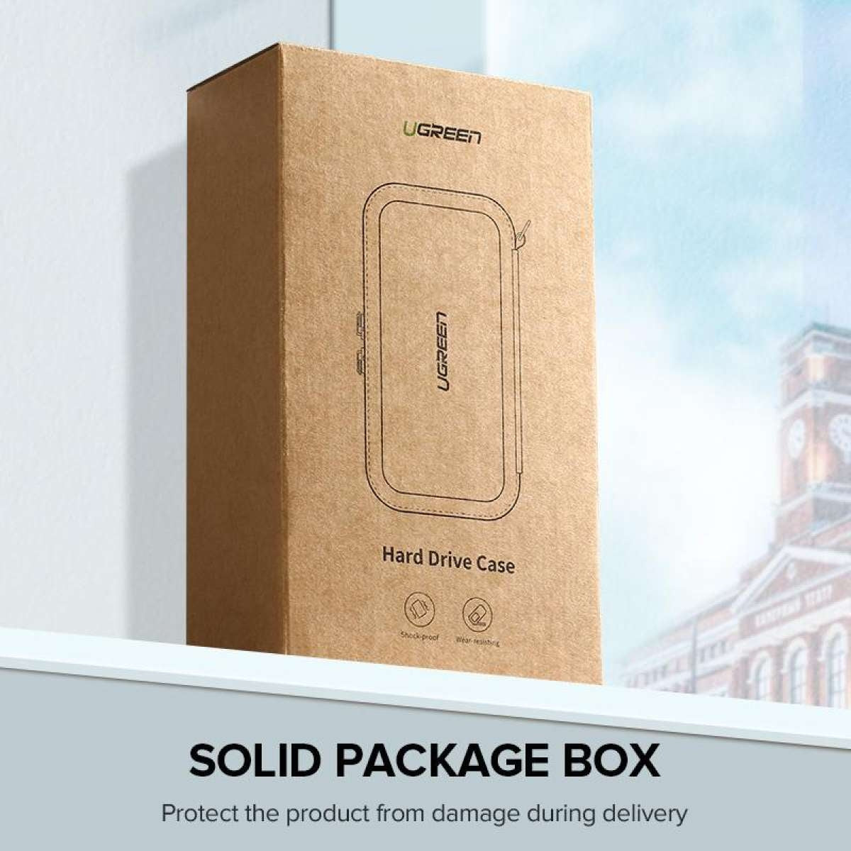 Portable Storage Case for hard drives usb powerbank etc - large