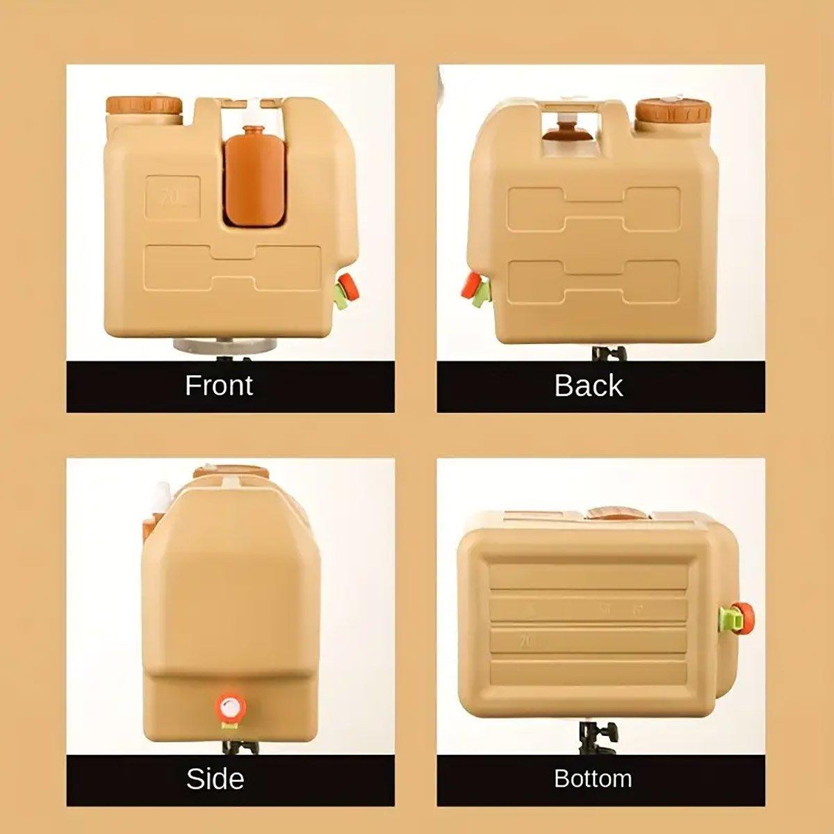 Water Container tap & soap dispenser for Camping - 20L