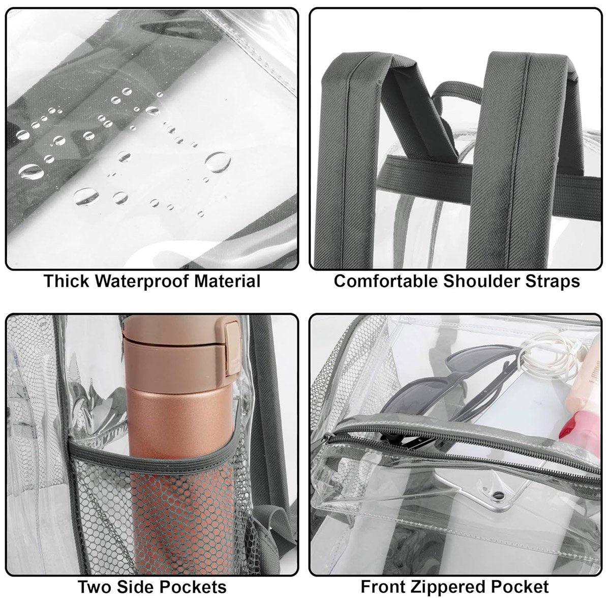 Backpack Waterproof Transparent - large