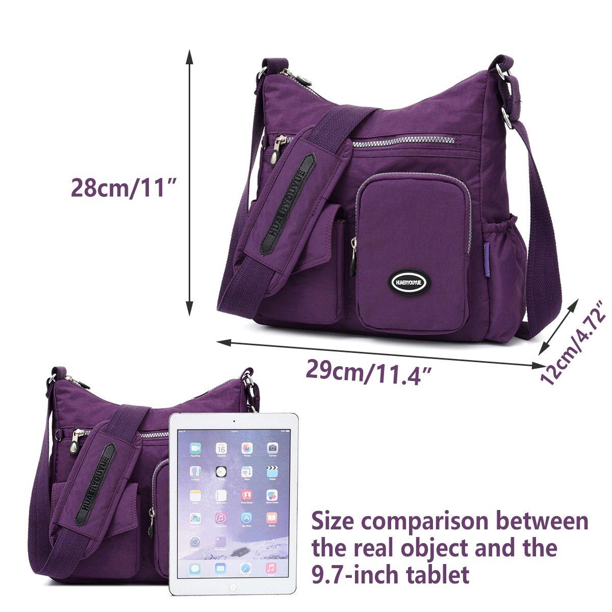 Crossbody Travel Bag - purple