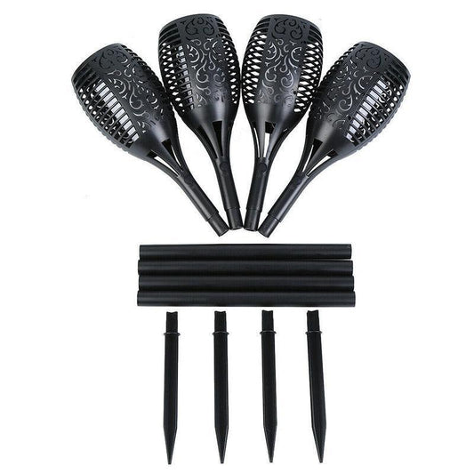 LED Solar Torch Lamps for Campsites