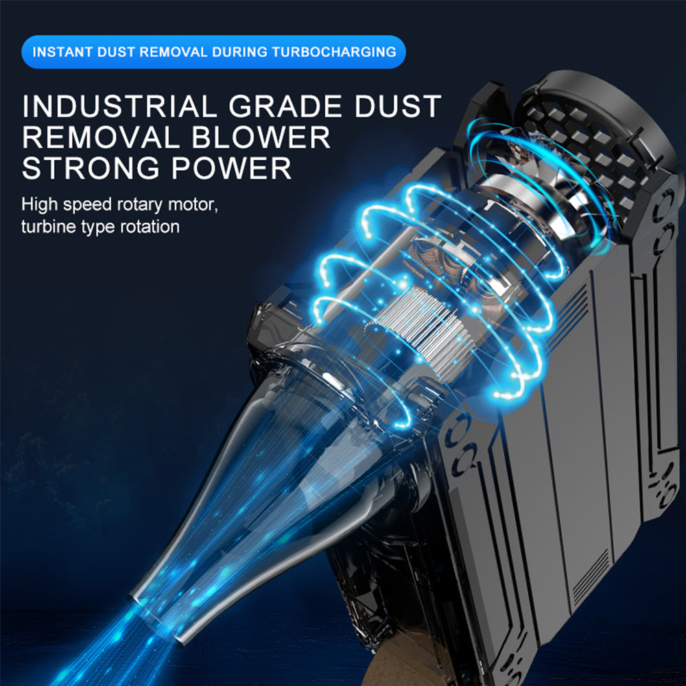 Multifunctional Turbo Fan with LED Light & Emergency Powerbank