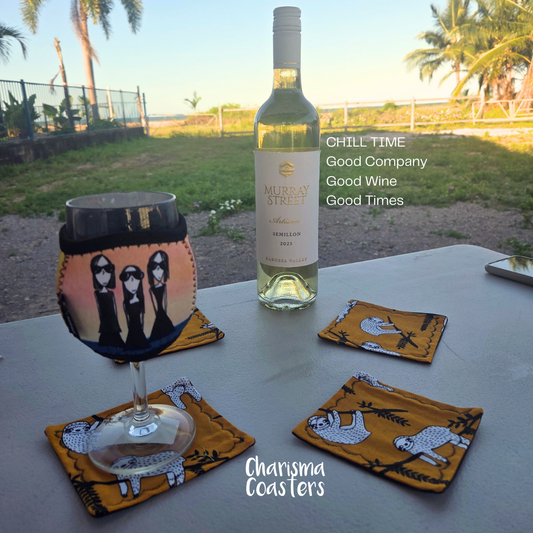 Coasters for Travelling & Camping - Sloths