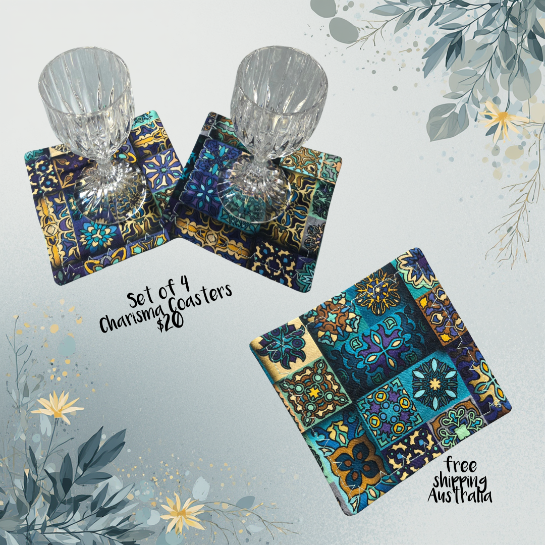Coasters for Travelling & Camping - Aztec Vibes