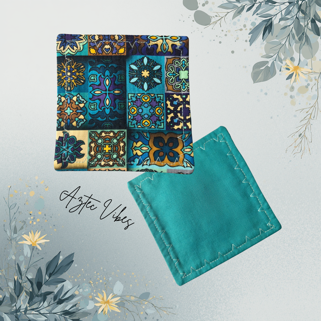 Coasters for Travelling & Camping - Aztec Vibes
