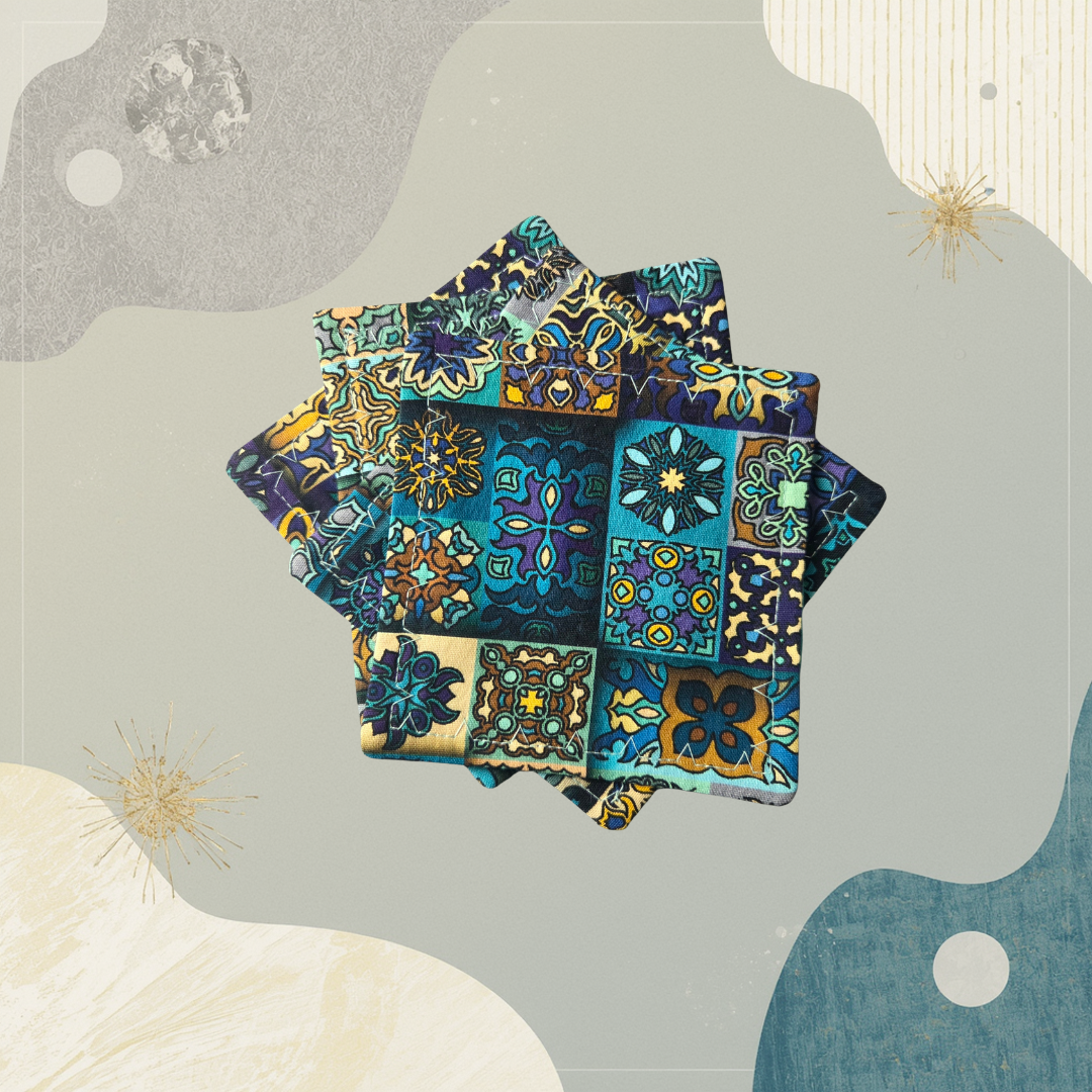 Coasters for Travelling & Camping - Aztec Vibes