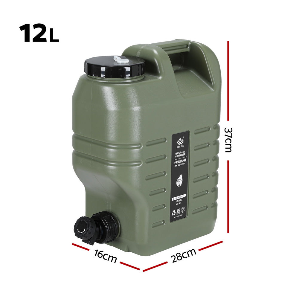 Water Camping Container Jerry Can & Tap
