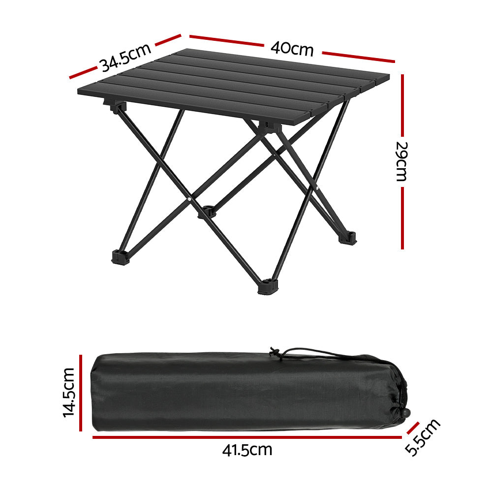 Aluminium Rollup Camping Table 40CM