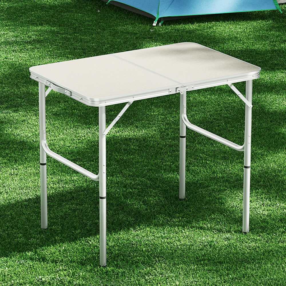 Folding Camping Table 90CM Adjustable