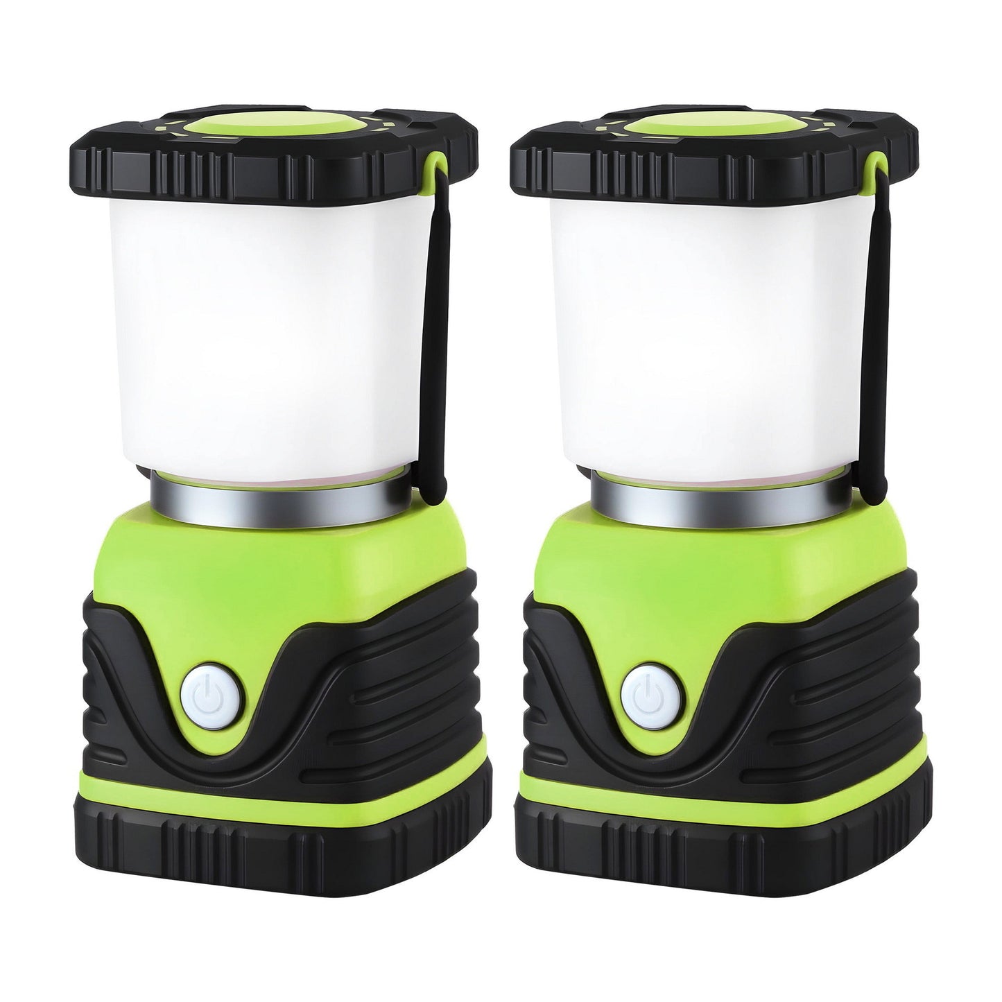 2-Pack LED Camping Lanterns waterproof - Green