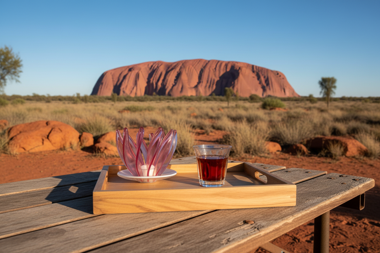 Pour Over Coffee Dripper - Orange (White Base)