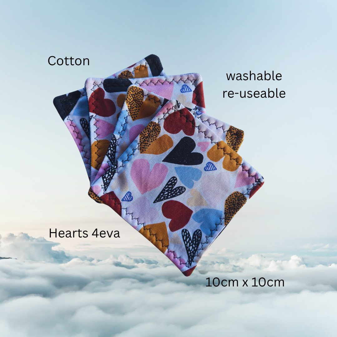 Coasters for Travelling & Camping - Hearts