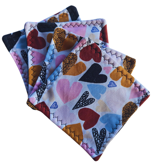 Coasters for Travelling & Camping - Hearts