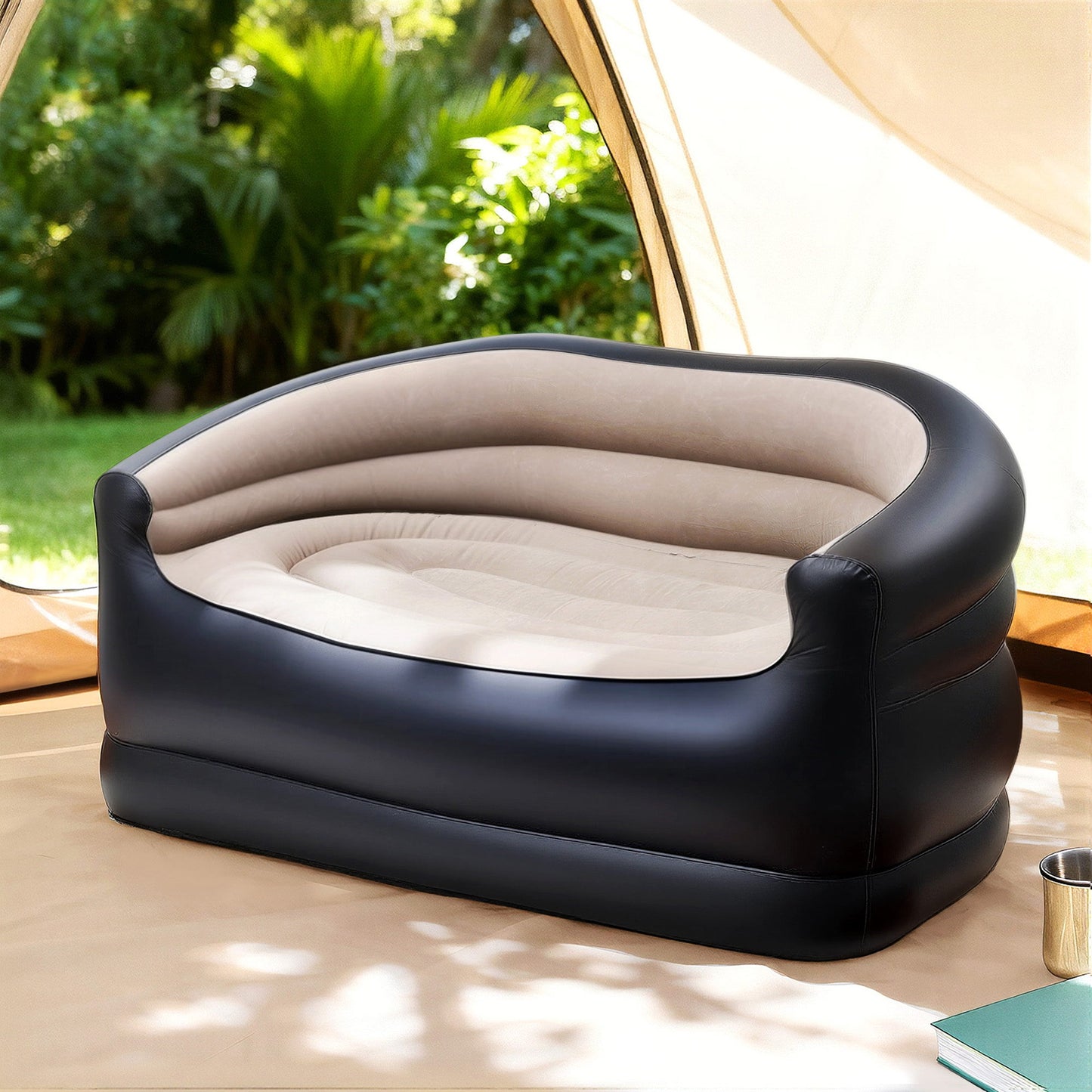 Outdoor Air Sofa Inflatable Lounge Chair with pump