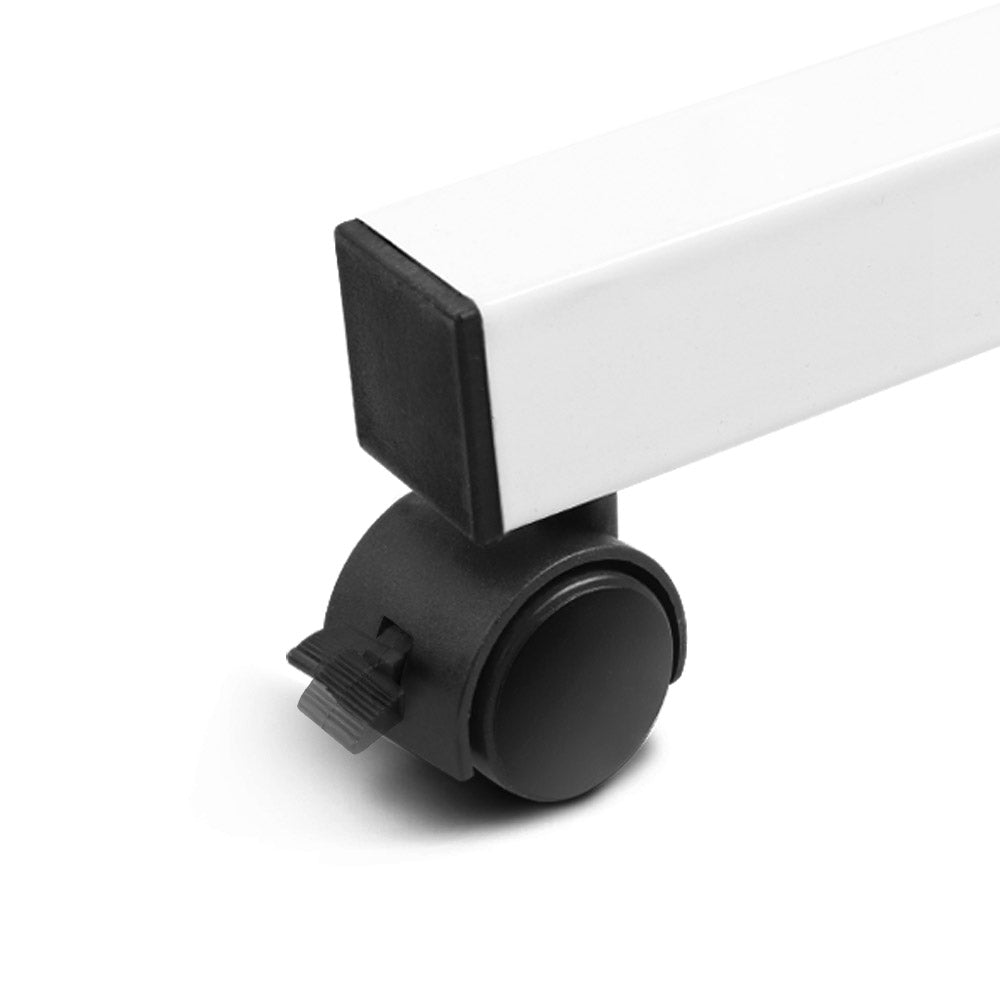 Mobile Travelling Laptop Desk Table Adjustable 60CM Light Wood