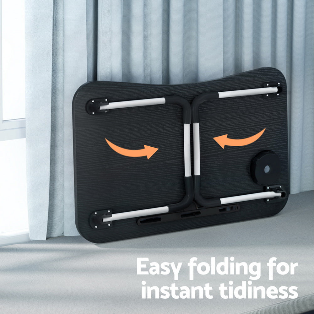 Lap Work Desk Light & Portable - Black - Free shipping