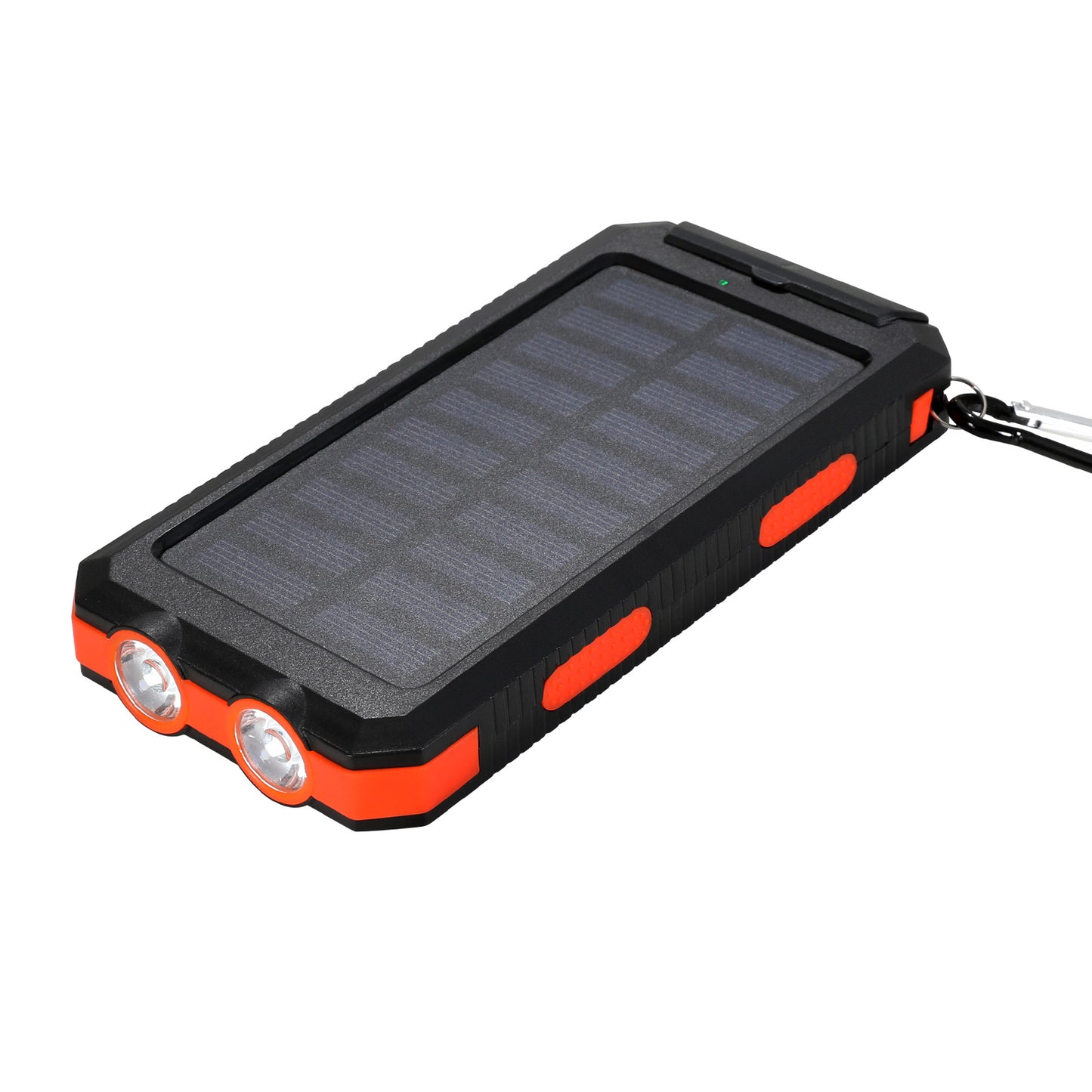 Solar Power Bank 10000mAh Dual USB Phone Charger & Light