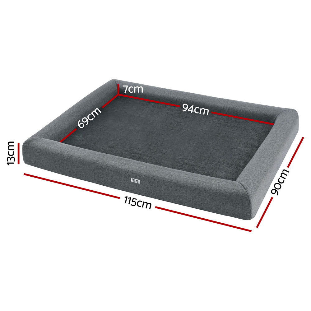 Large Calming soft Pet Bed - travel & camp