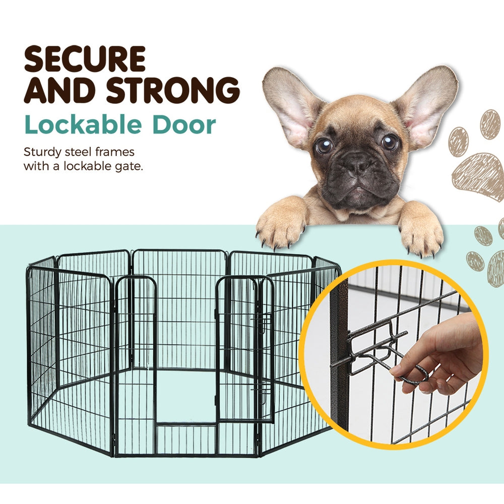 Portable Dog Travel Enclosure Fence - 40"