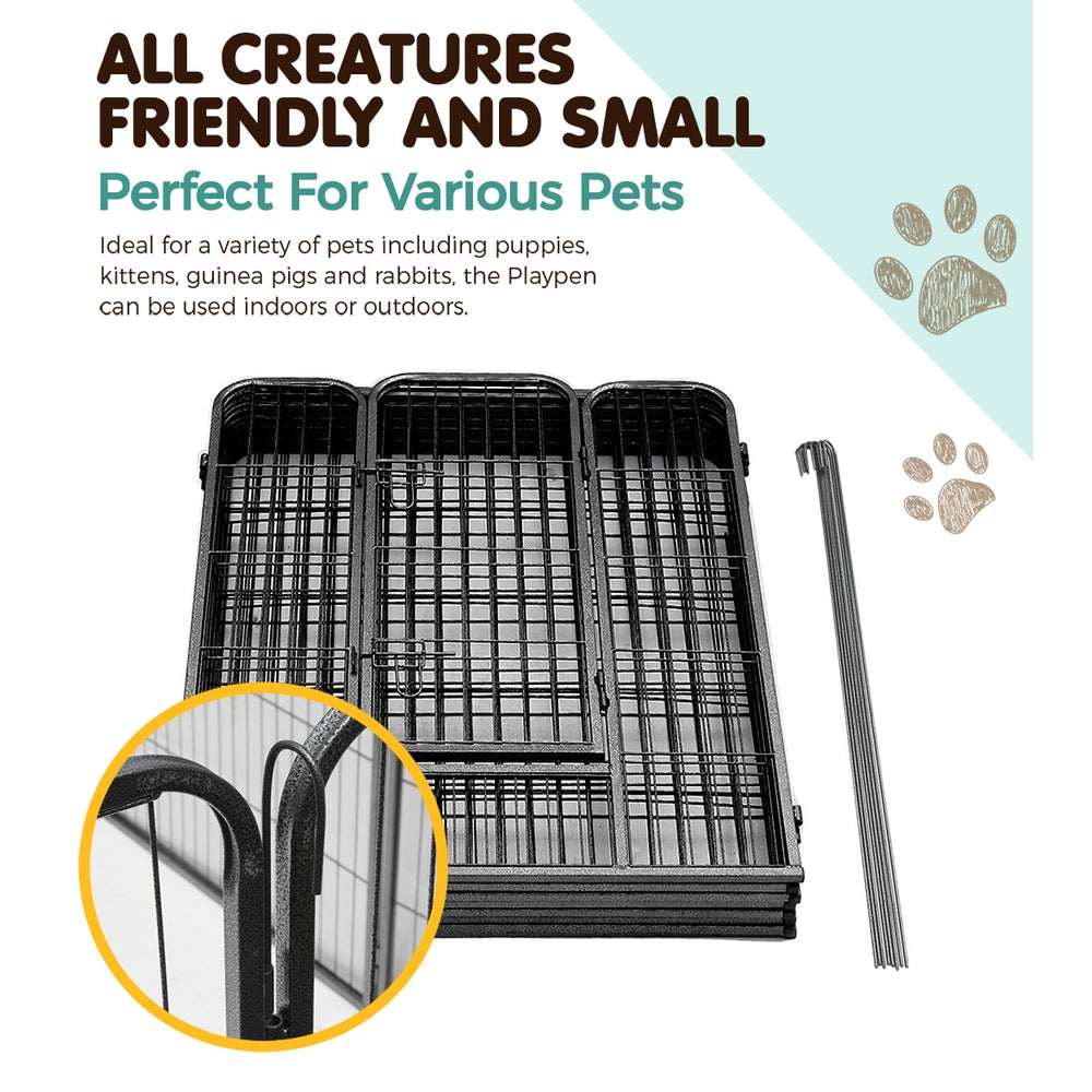 Portable Dog Travel Enclosure Fence - 40"