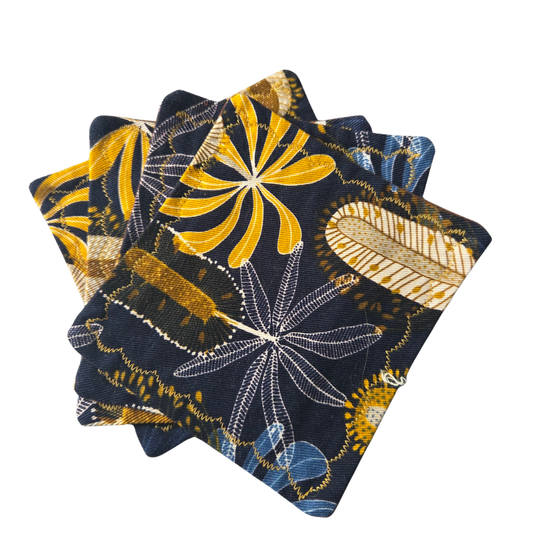 Coasters for Travelling & Camping - Random Flowers