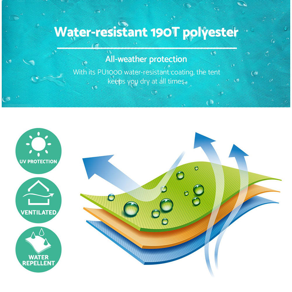 Pop Up Bush & Beach shade shelter - Free shipping