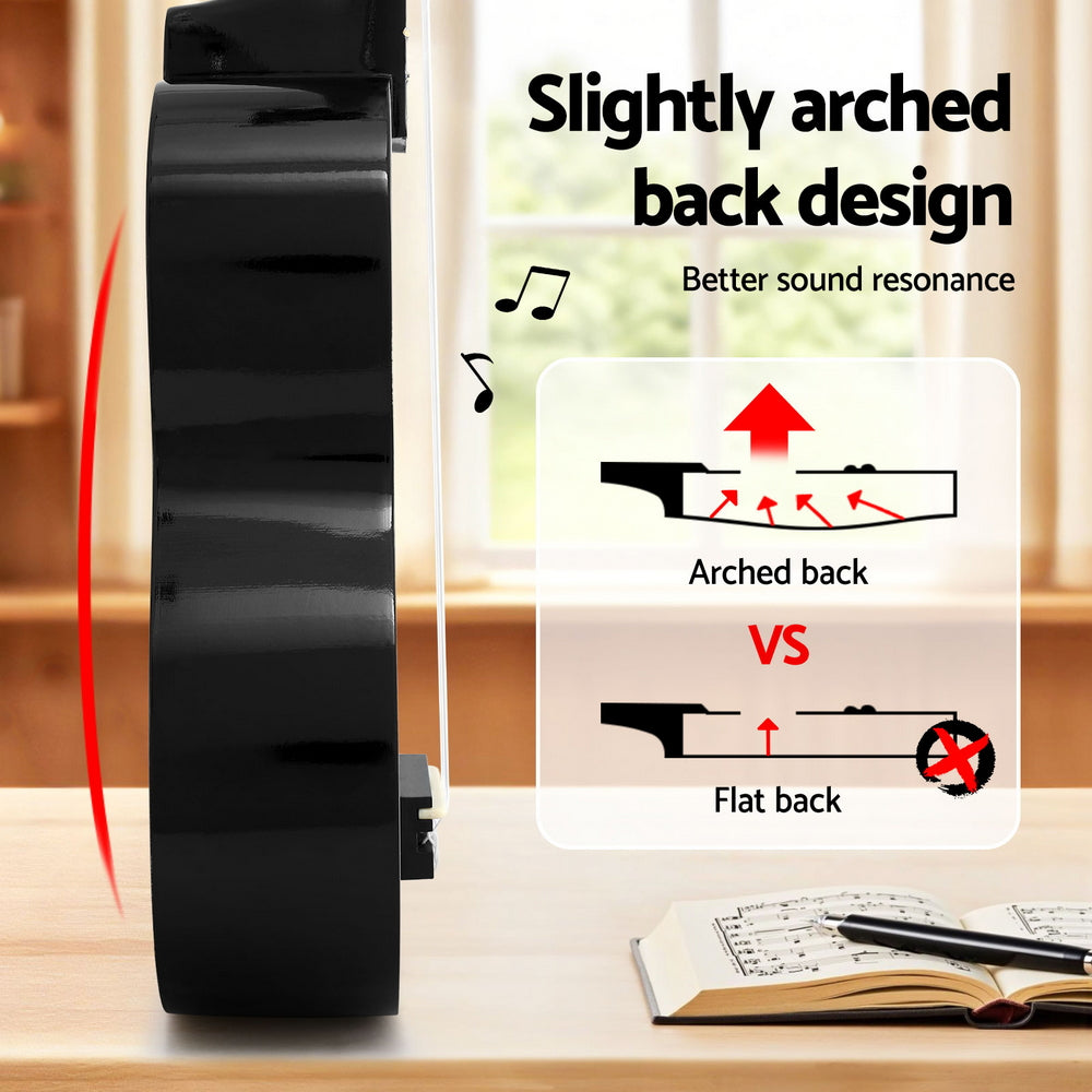 Alpha Ukulele 21 Inch Basswood Beginner - Free shipping