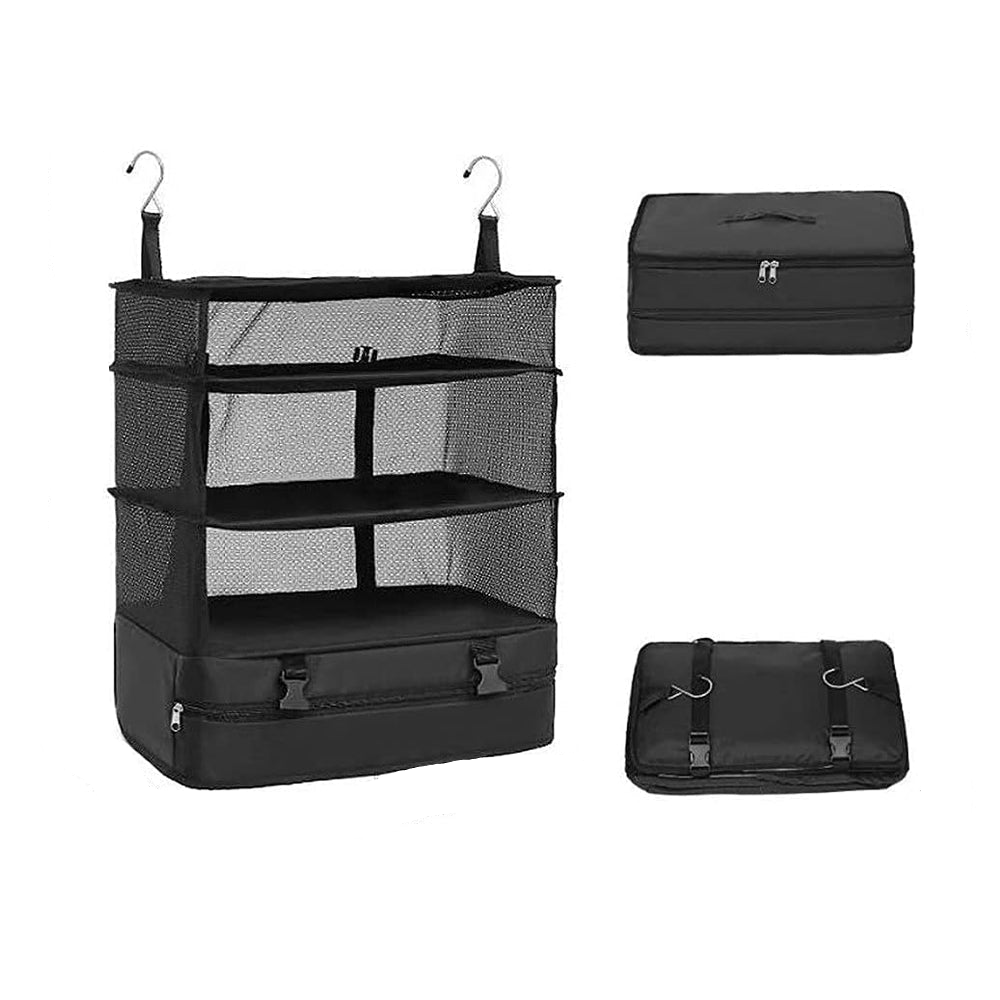 Camp Organiser with 3 shelves and Hook