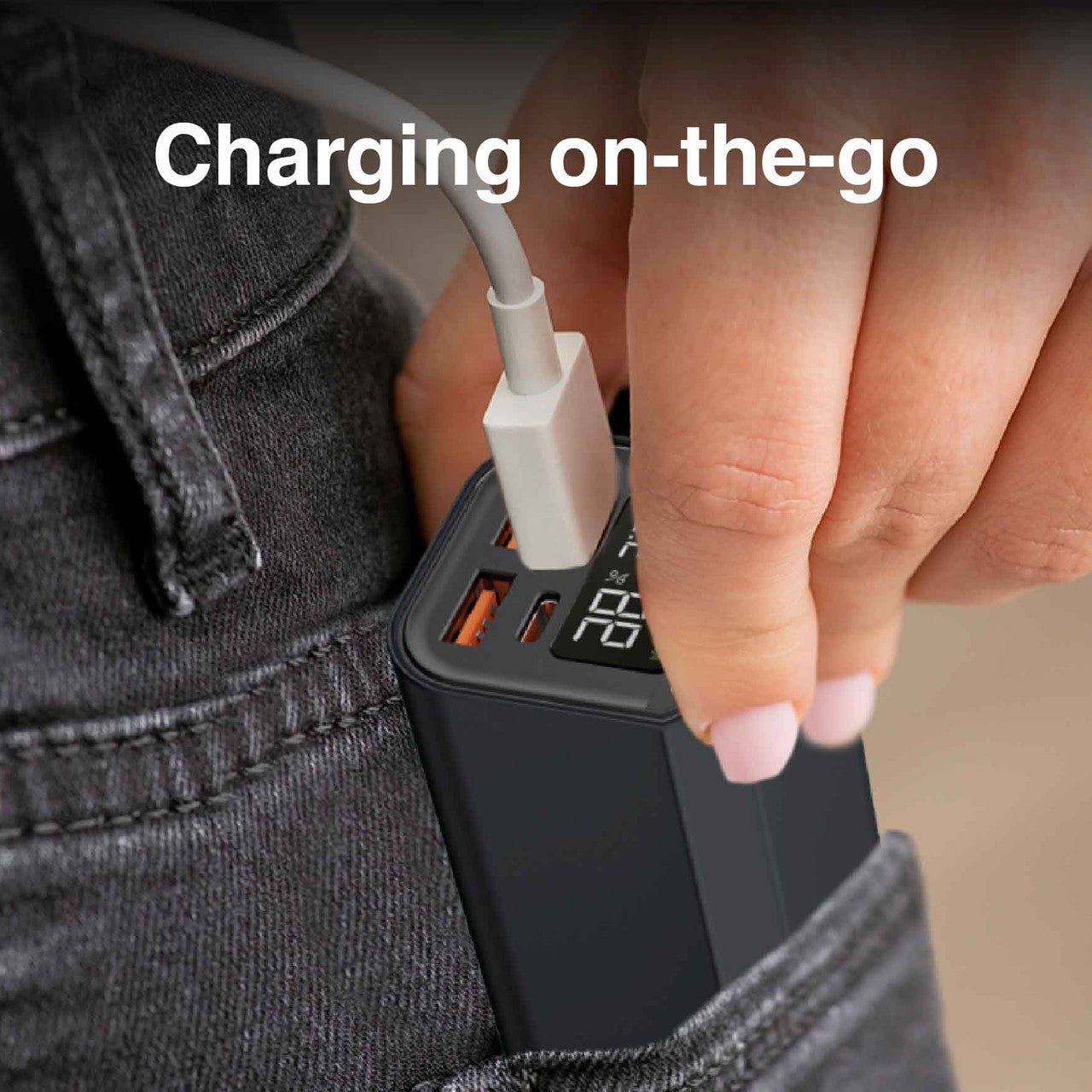 High Performance Power Bank 20000mAh for laptops, phones