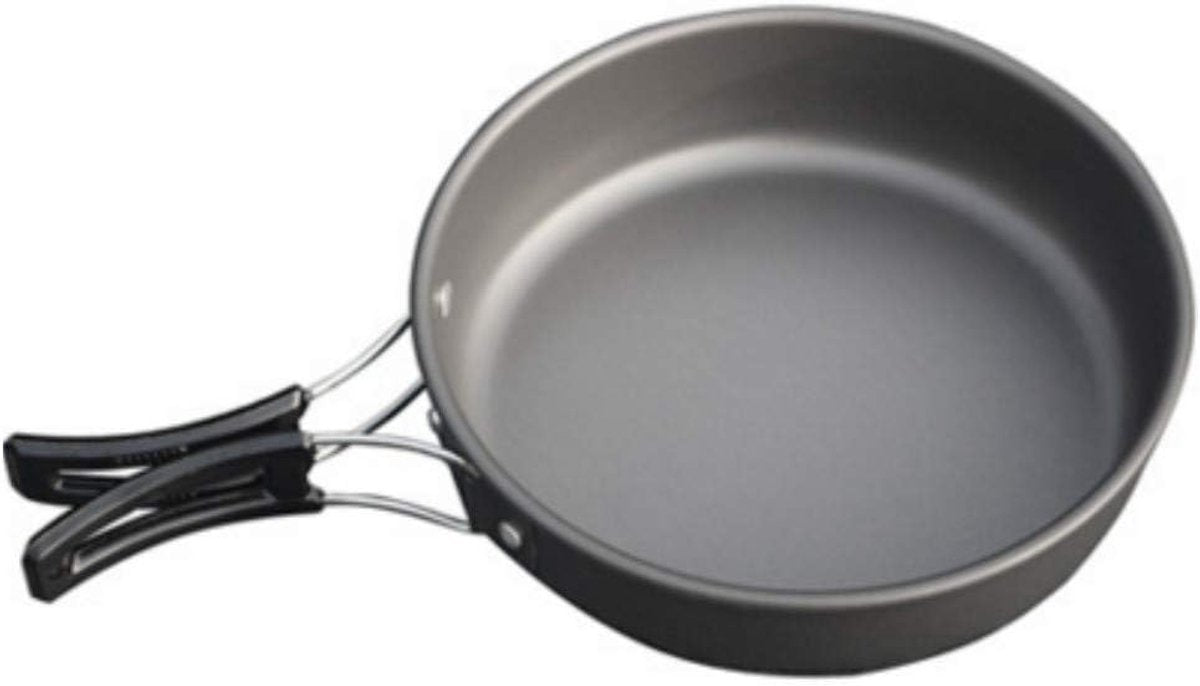Camp Cooking 3pc Anodized Aluminium Pot set
