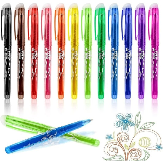 Erasable Gel Ink 12 Pk Precise Writing - Camp & Travel Journals