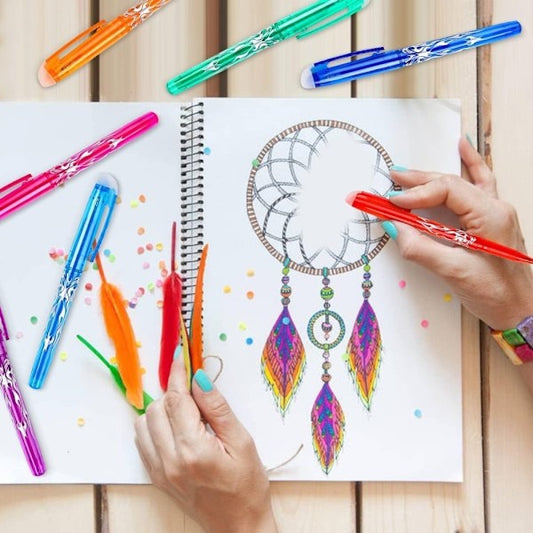 Erasable Gel Ink 12 Pk Precise Writing - Camp & Travel Journals