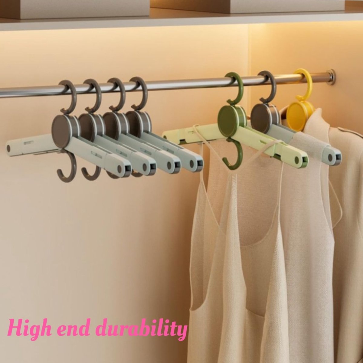 Travel & Camping Foldable Clothes & Shoe Rack 5 pcs