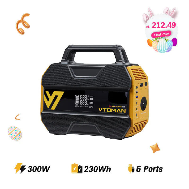 300 Solar Power Station 600W for Camping