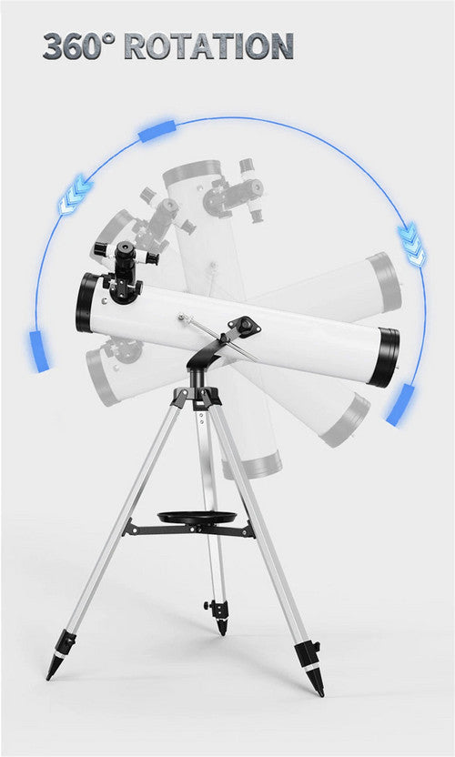 Pro Astronomical Telescope 114mm Aperture 875X Zoom HD High Resolution