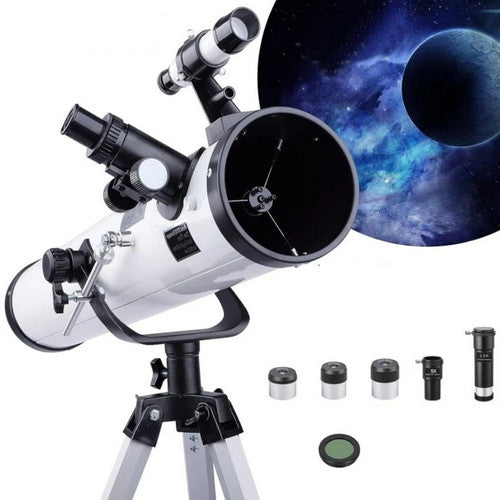 Pro Astronomical Telescope 114mm Aperture 875X Zoom HD High Resolution