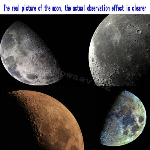 Pro Astronomical Telescope 114mm Aperture 875X Zoom HD High Resolution