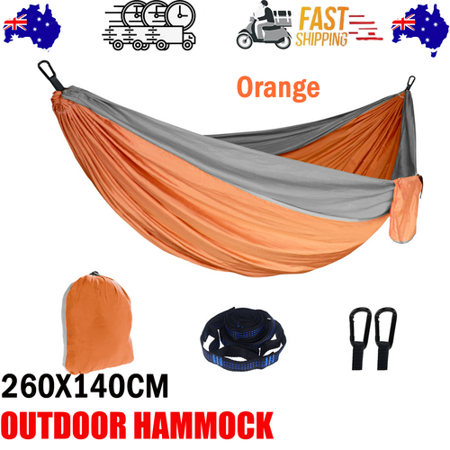 Outdoor Camping Hammock - Orange