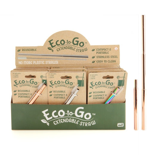 Extendable Steel Straw - Camping Eco - Free shipping
