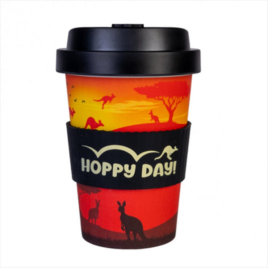 Coffee / Tea Eco-To-Go Bamboo Cup - Kangaroo