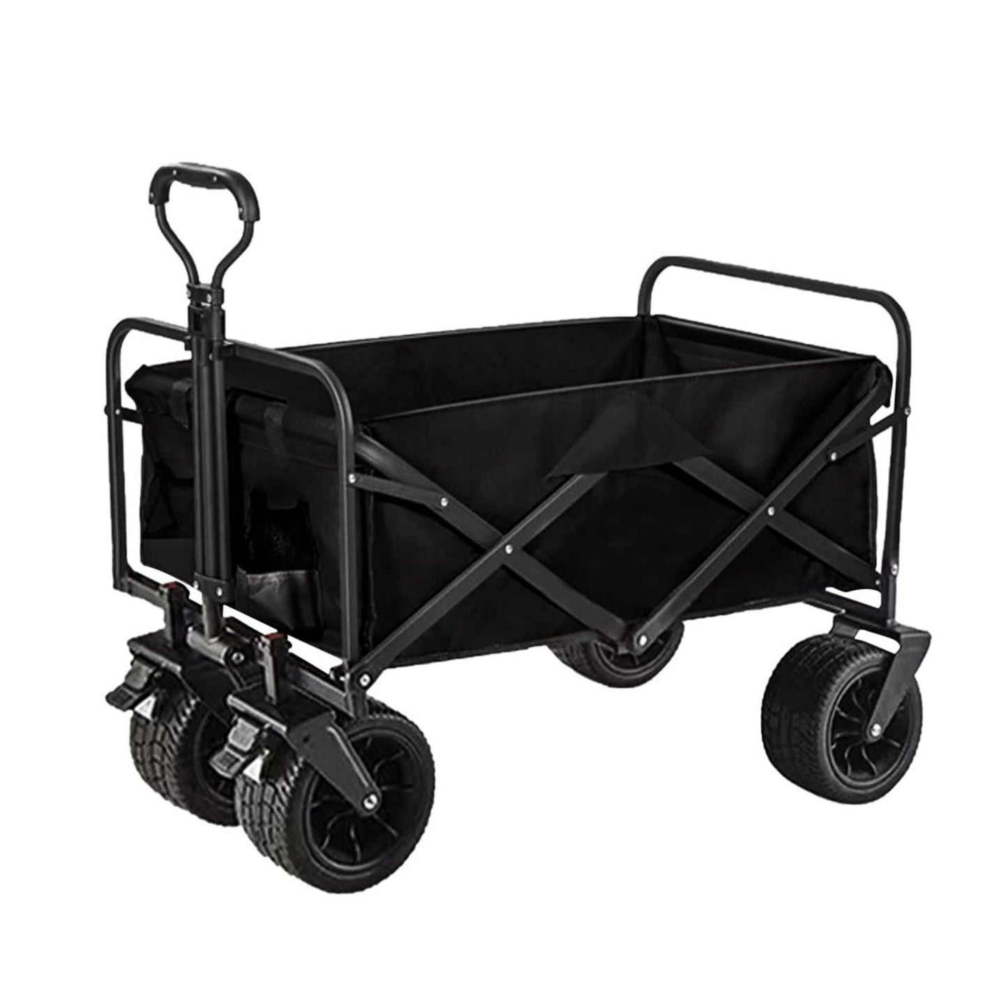 Heavy Duty Collapsible Wagon load 150kg - Black