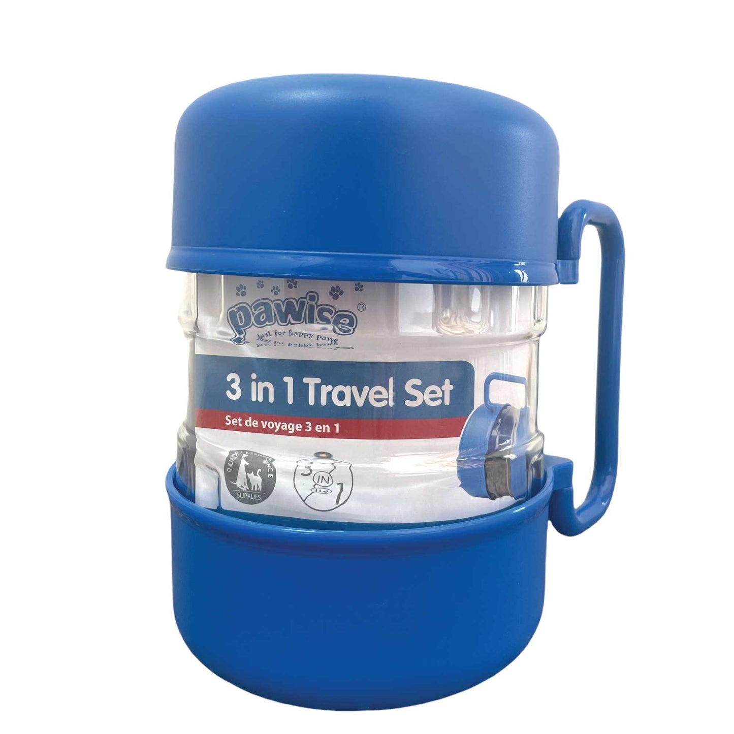 Portable Pet Travel Food & Water Bowl Set